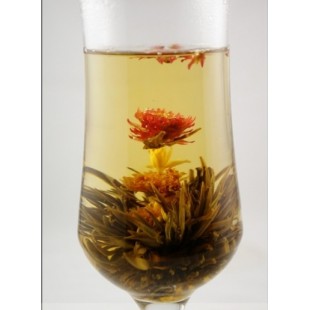 Bu Bu Gao Sheng , Blooming Flowering Flower Artistic Tea